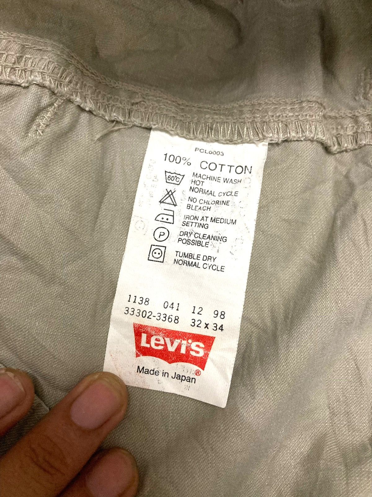Levi's × Levi's Vintage Clothing × Vintage Vintage 90s Levis San Francisco Made in Japan Size US 32 / EU 48 - 7 Thumbnail