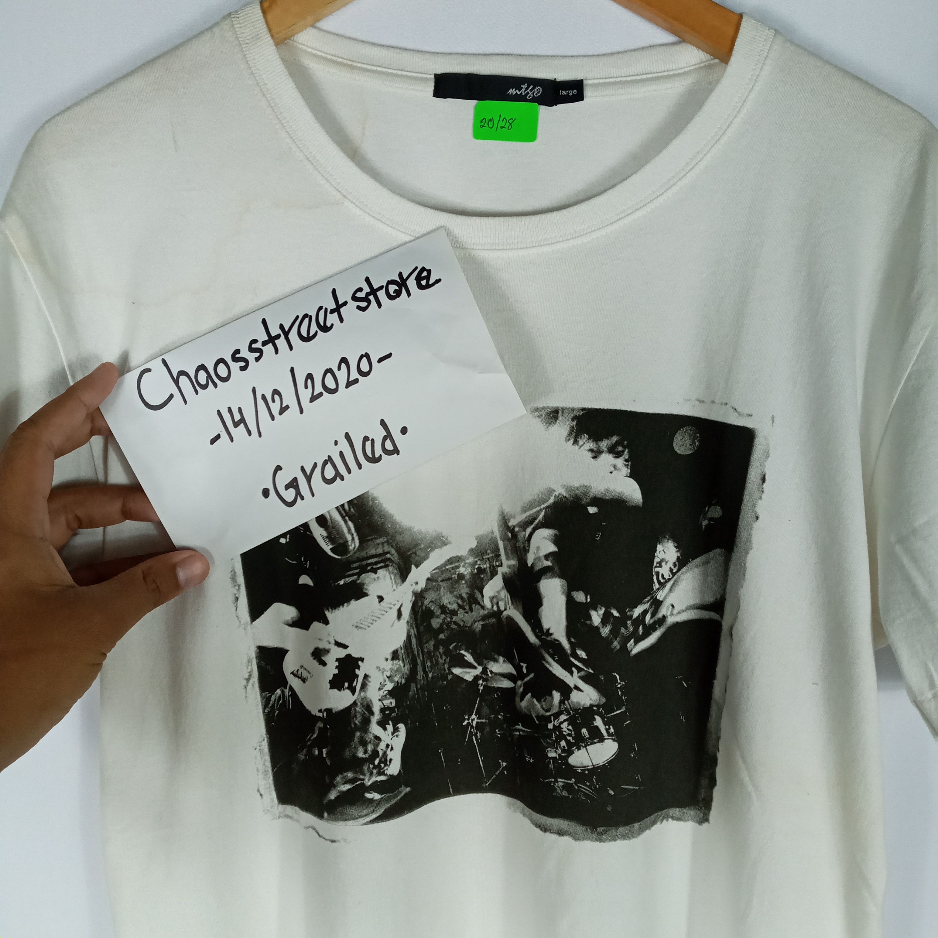 Japanese Brand × Montage × Vintage Japanese Brand Montage Band Live Performance Bothside Print Size US M / EU 48-50 / 2 - 11 Thumbnail