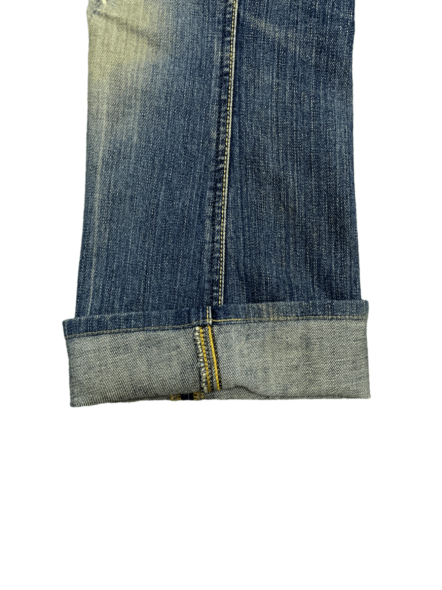 Lee Vintage 90s Japanese Lee Riders Blue Wash Flare Jeans 30x26 Size US 30 / EU 46 - 11 Thumbnail