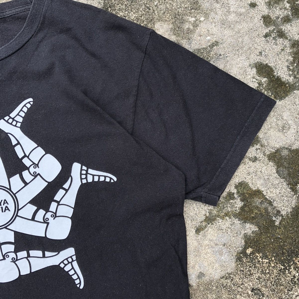 Japanese Brand × Other Rare Dope Junya Mafia Hype Beast Top Brand Big Print Tee Size US L / EU 52-54 / 3 - 6 Thumbnail