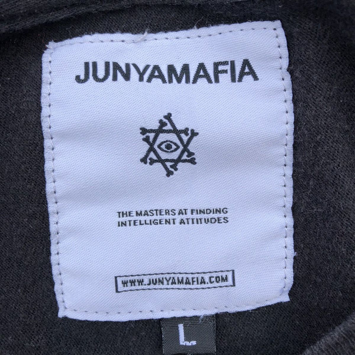 Japanese Brand × Other Rare Dope Junya Mafia Hype Beast Top Brand Big Print Tee Size US L / EU 52-54 / 3 - 8 Thumbnail