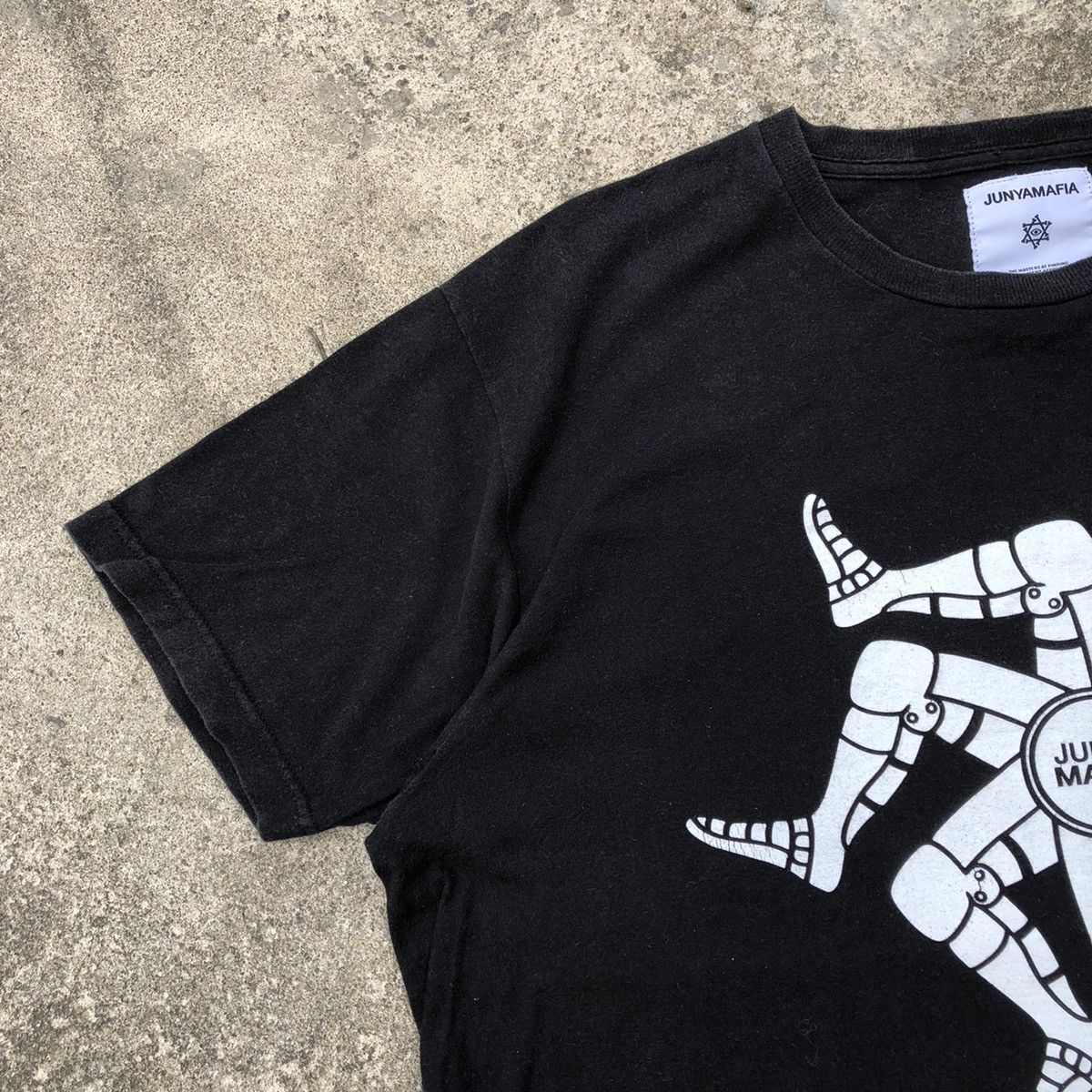 Japanese Brand × Other Rare Dope Junya Mafia Hype Beast Top Brand Big Print Tee Size US L / EU 52-54 / 3 - 7 Thumbnail