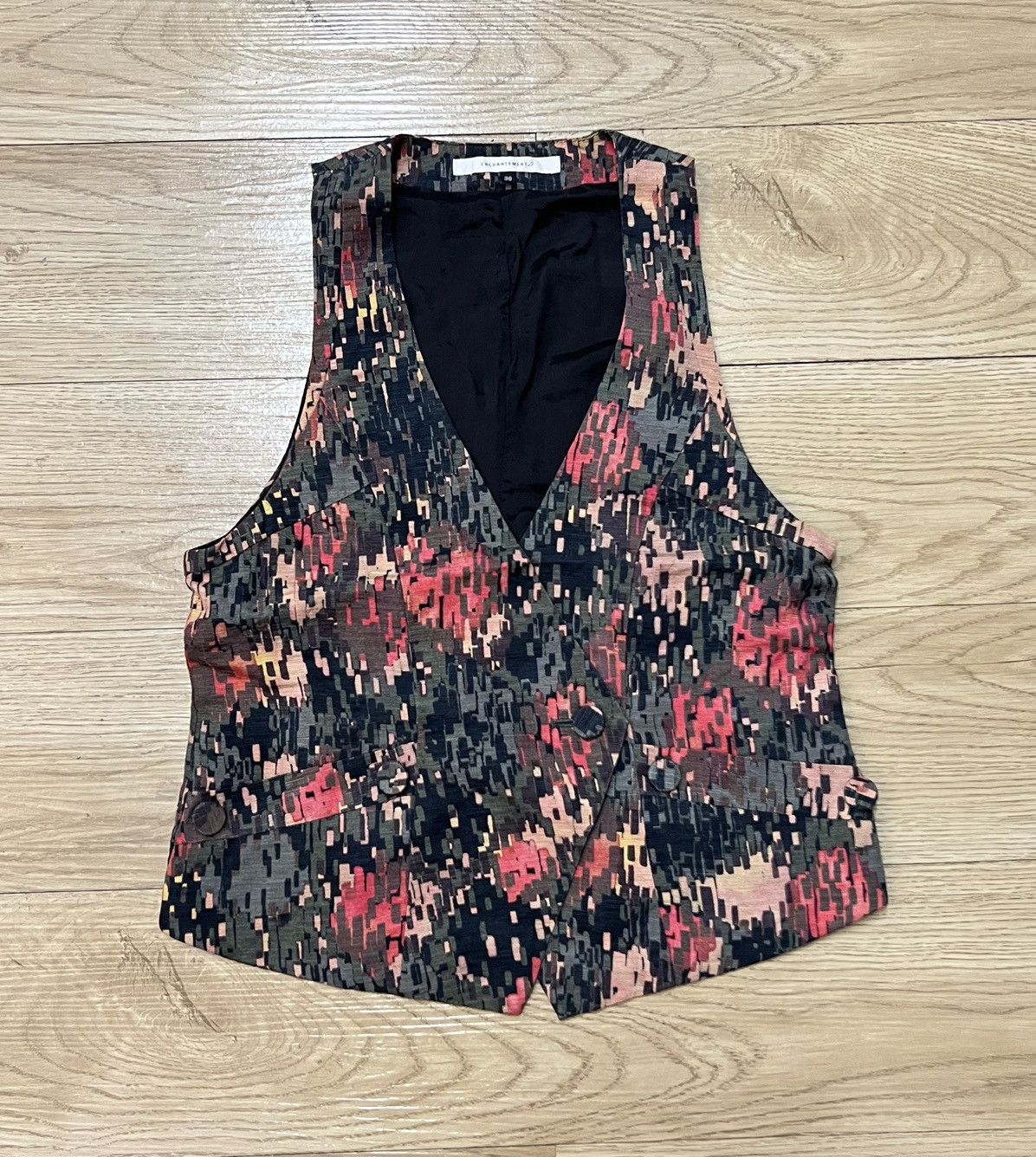 image of Enchantment Japan Silk Vest Size 38, Men's