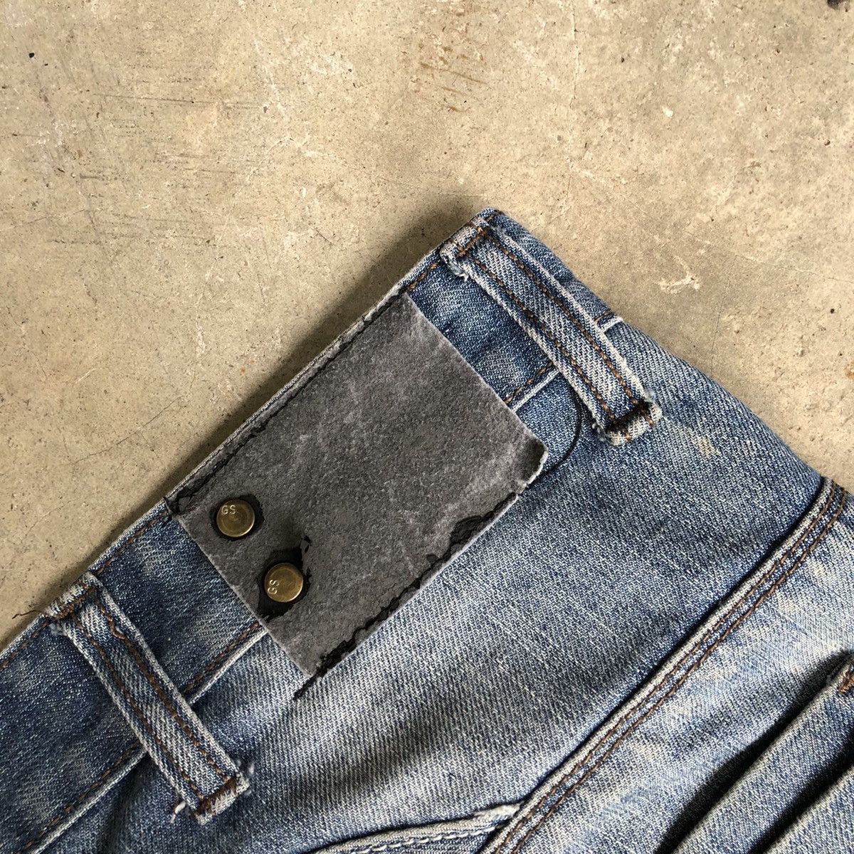 G-Star × Japanese Brand 🔥Rare🔥20 Years Of G Star 3301 Double Knee Distressed Denim Size US 34 / EU 50 - 11 Thumbnail