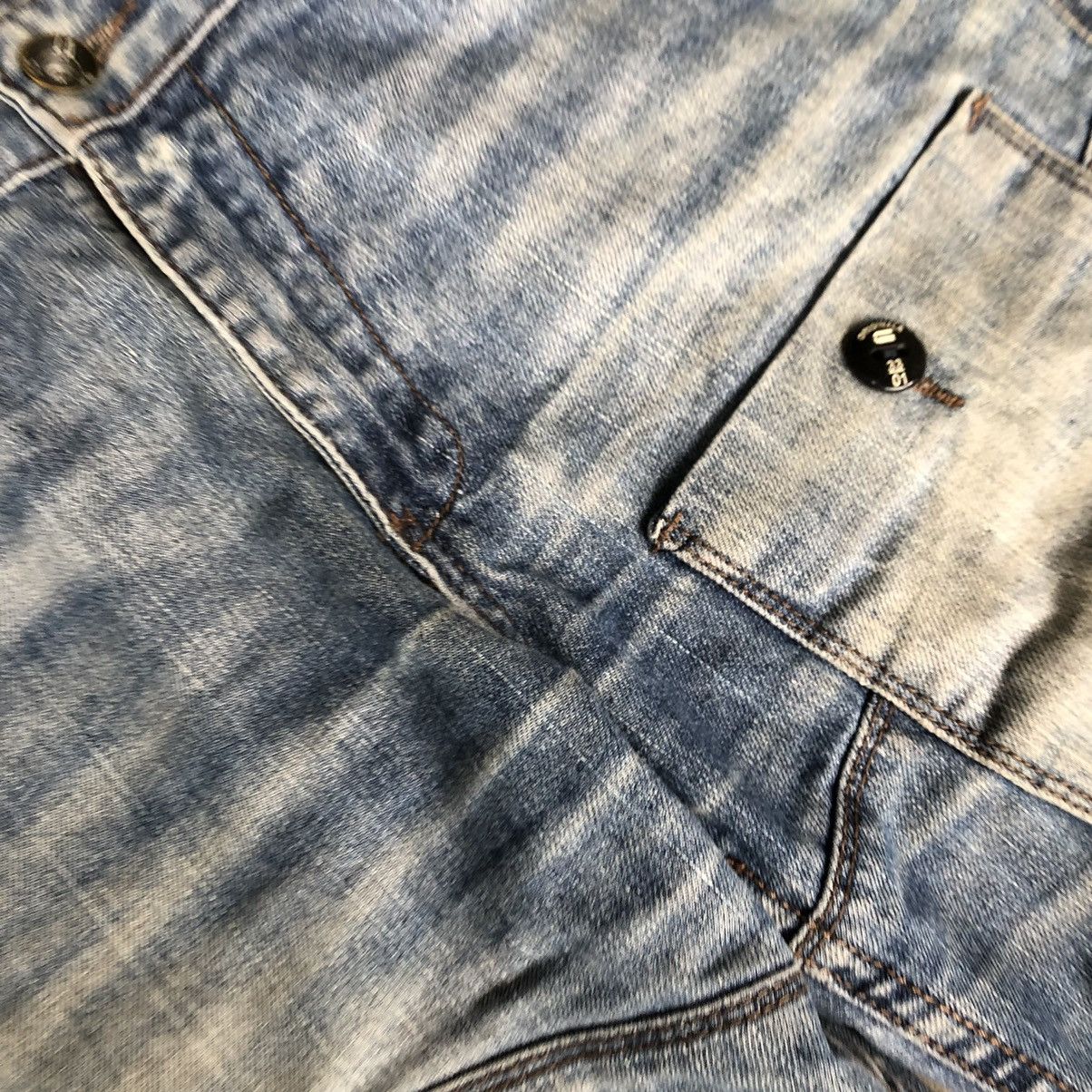 G-Star × Japanese Brand 🔥Rare🔥20 Years Of G Star 3301 Double Knee Distressed Denim Size US 34 / EU 50 - 9 Thumbnail