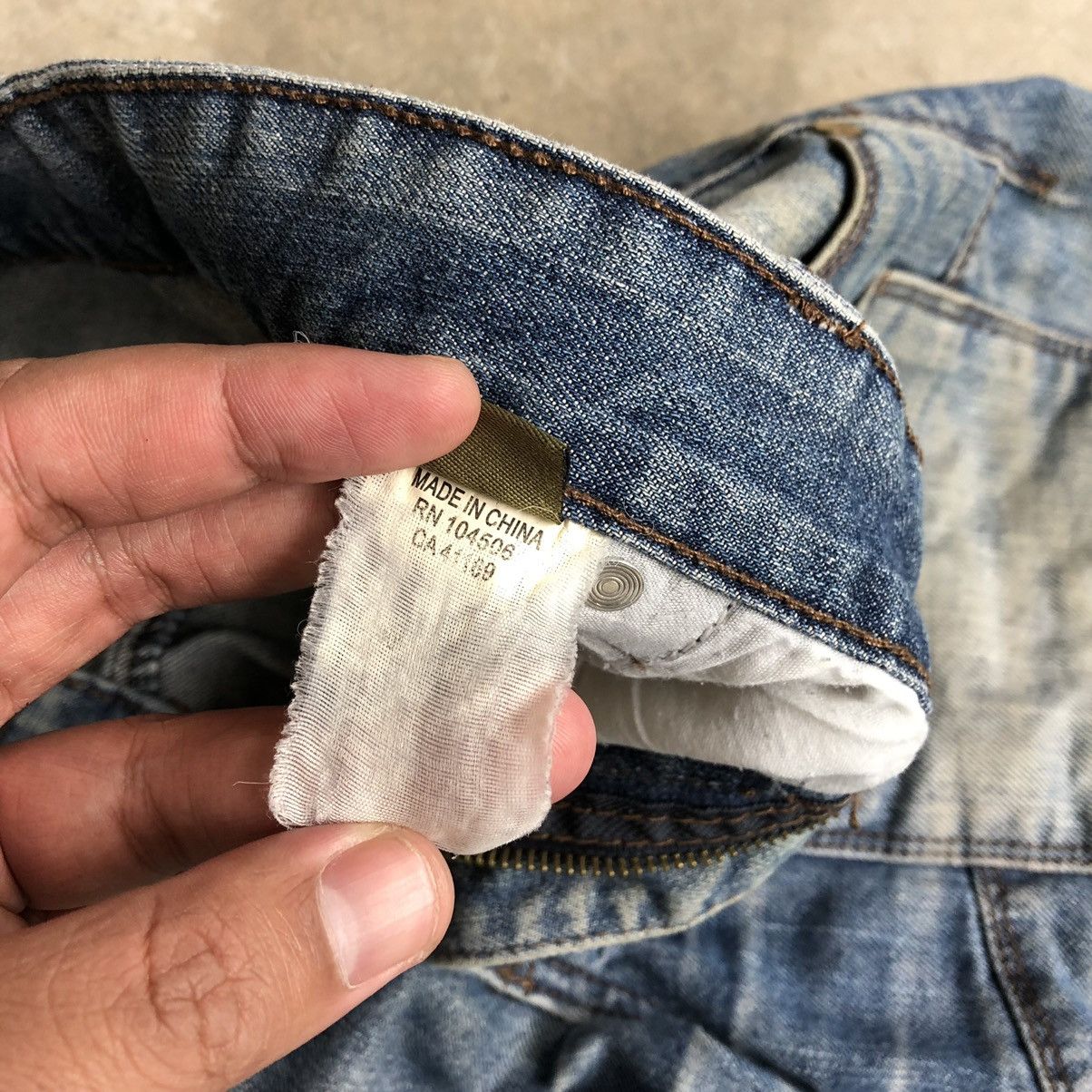 G-Star × Japanese Brand 🔥Rare🔥20 Years Of G Star 3301 Double Knee Distressed Denim Size US 34 / EU 50 - 20 Thumbnail