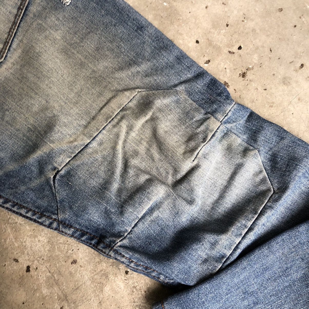 G-Star × Japanese Brand 🔥Rare🔥20 Years Of G Star 3301 Double Knee Distressed Denim Size US 34 / EU 50 - 10 Thumbnail