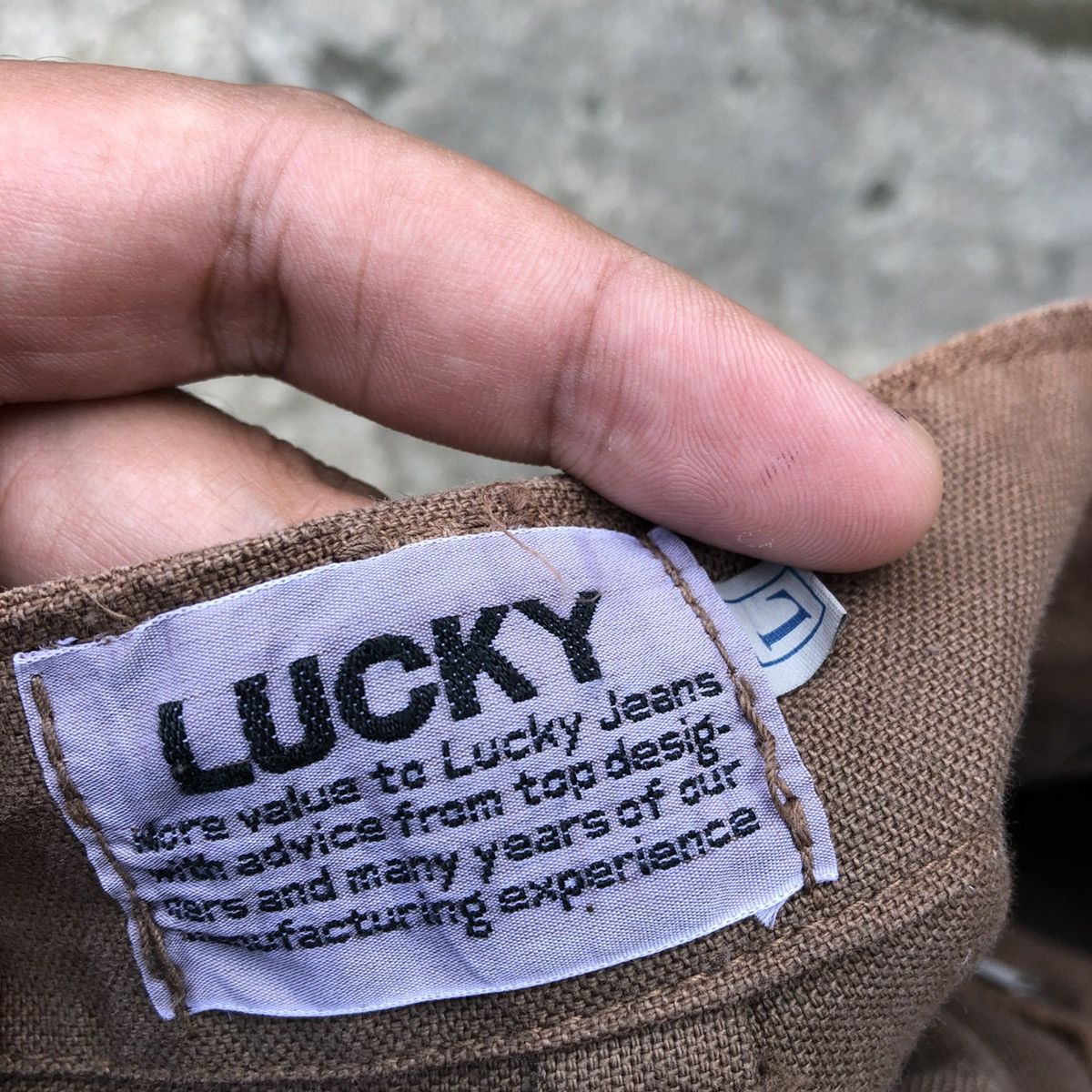 Japanese Brand × Vintage 🔥Rare🔥🇯🇵Lucky Zipper Tactical Styles Sun Faded Khakis Pants Size US 30 / EU 46 - 11 Thumbnail