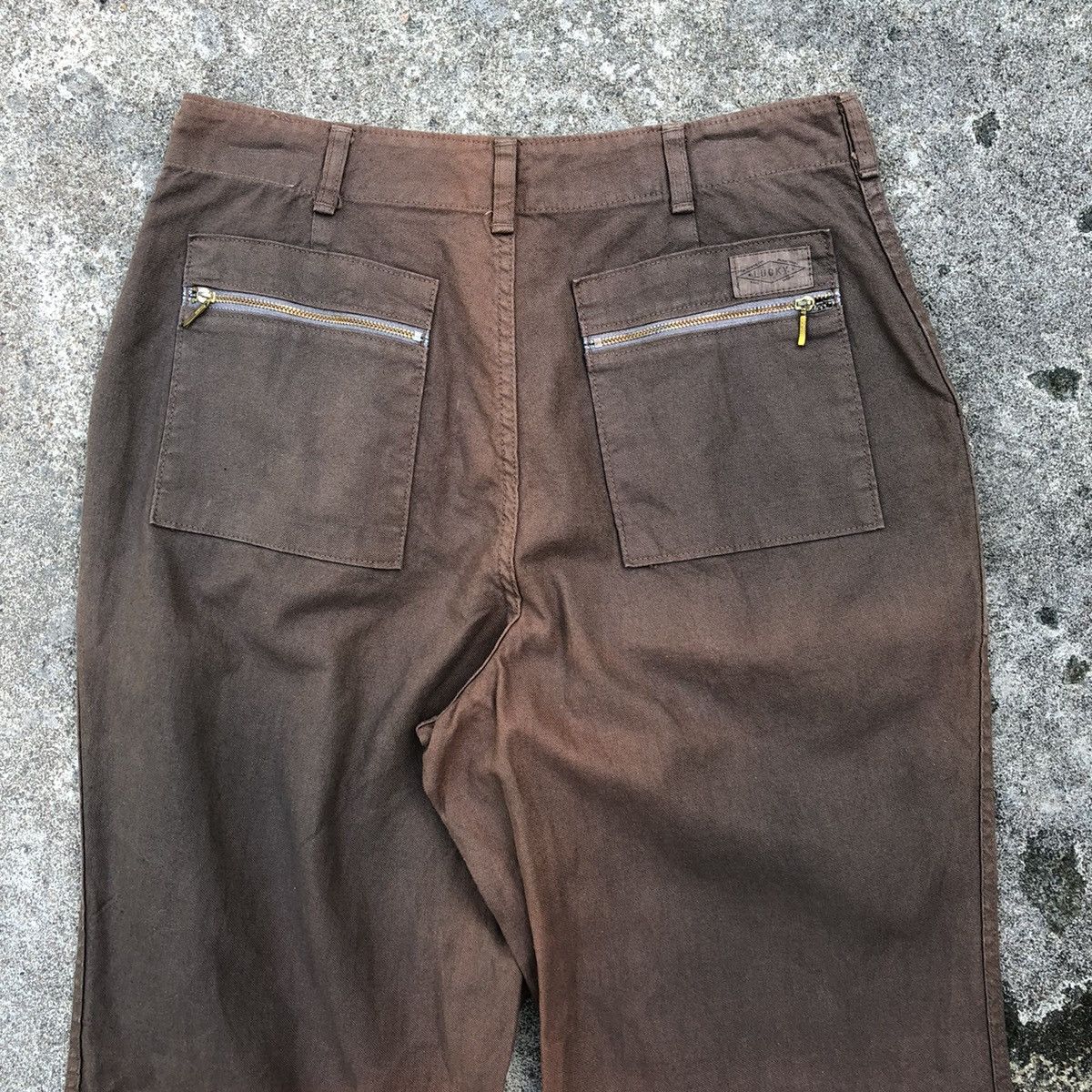 Japanese Brand × Vintage 🔥Rare🔥🇯🇵Lucky Zipper Tactical Styles Sun Faded Khakis Pants Size US 30 / EU 46 - 5 Thumbnail