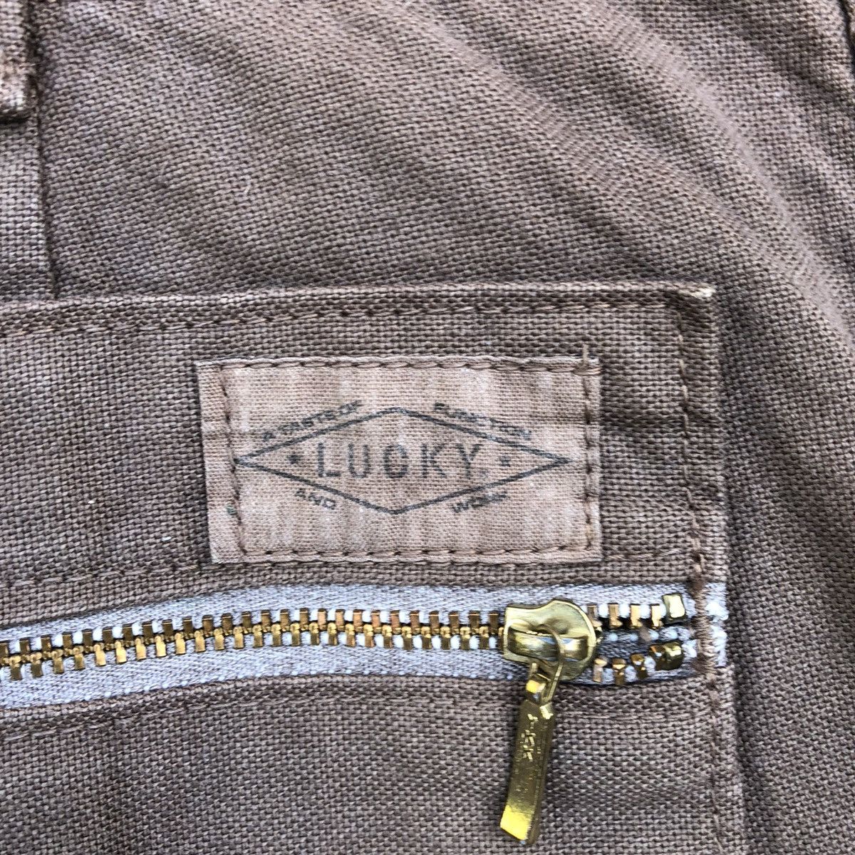 Japanese Brand × Vintage 🔥Rare🔥🇯🇵Lucky Zipper Tactical Styles Sun Faded Khakis Pants Size US 30 / EU 46 - 9 Thumbnail
