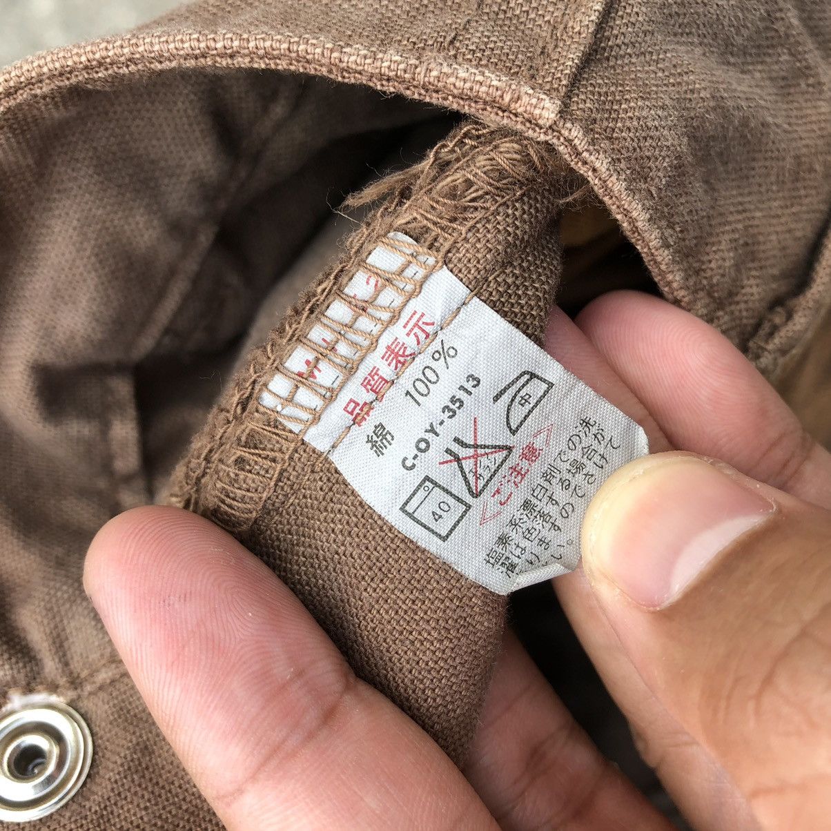 Japanese Brand × Vintage 🔥Rare🔥🇯🇵Lucky Zipper Tactical Styles Sun Faded Khakis Pants Size US 30 / EU 46 - 12 Thumbnail