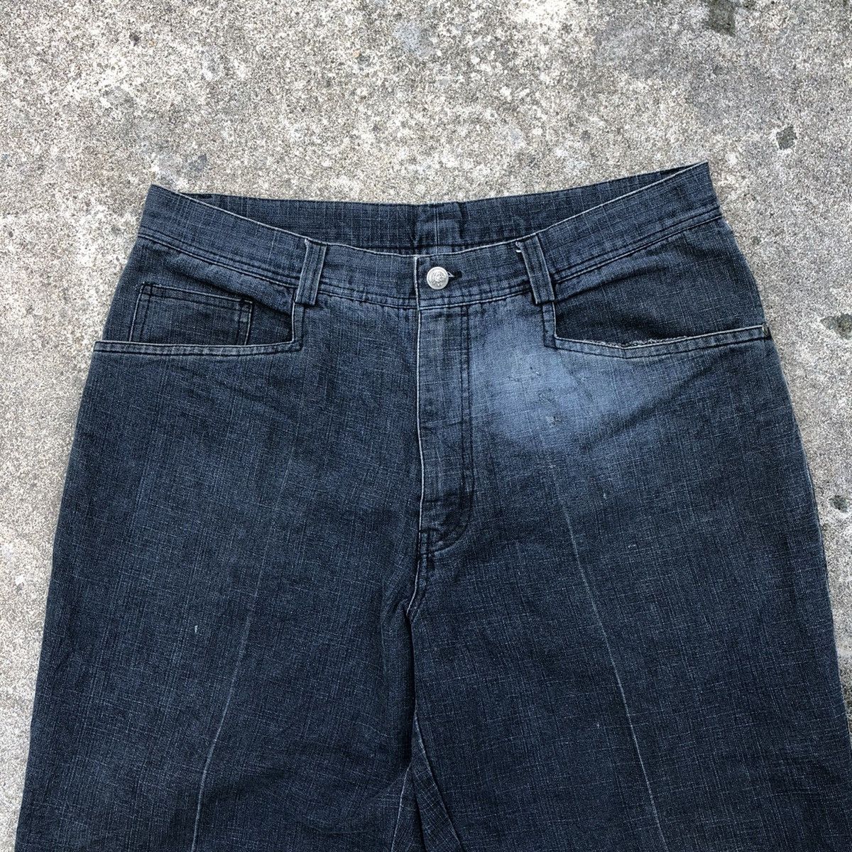 Japanese Brand × Vintage 🔥Rare🔥Vintage Sinacova Embroidery Sherpa Pockets Denim Jeans Size US 33 - 2 Thumbnail