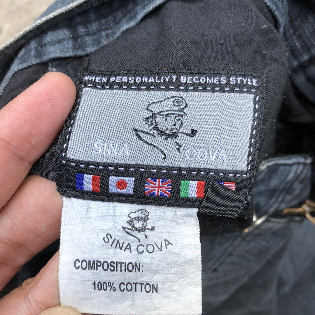 Japanese Brand × Vintage 🔥Rare🔥Vintage Sinacova Embroidery Sherpa Pockets Denim Jeans Size US 33 - 11 Thumbnail