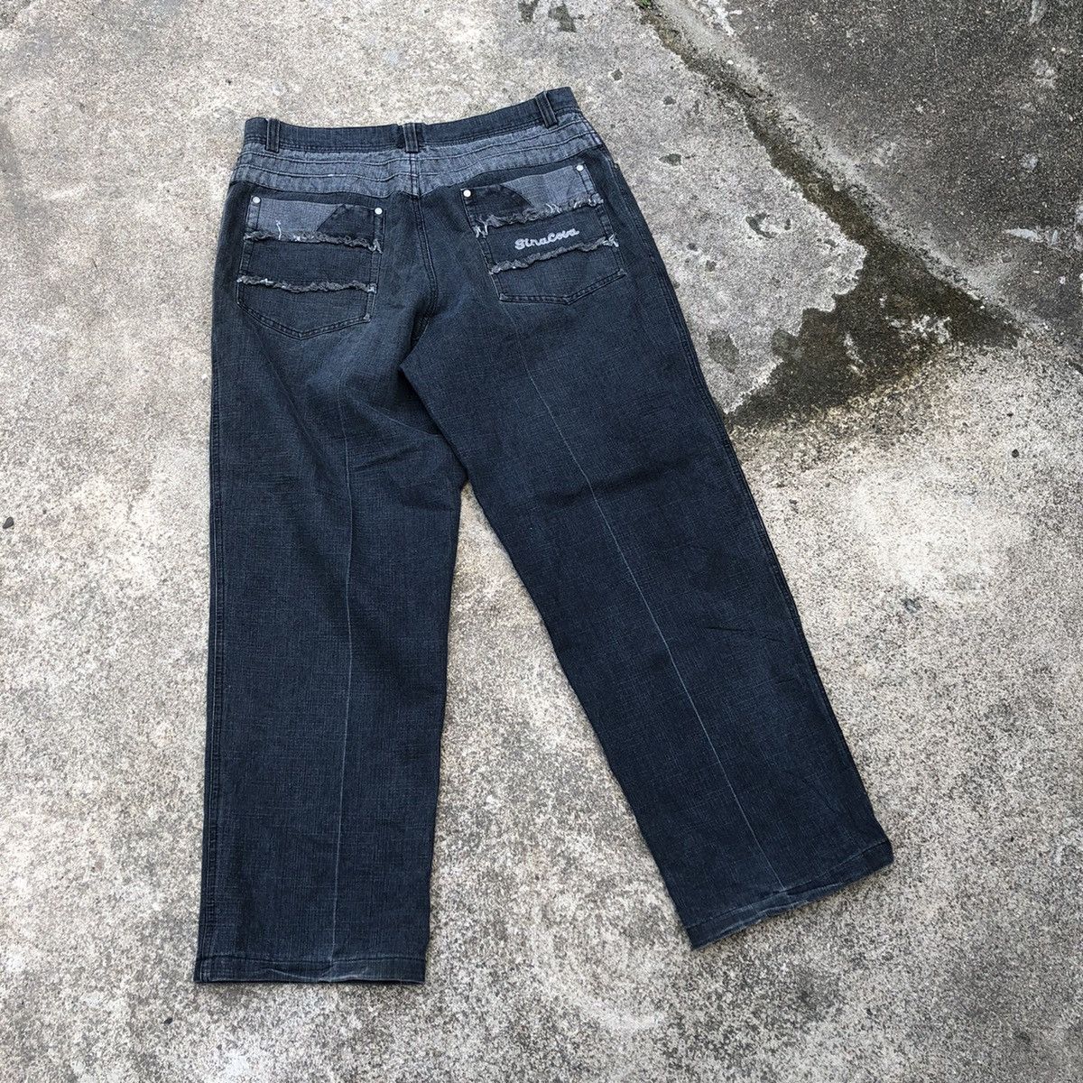 Japanese Brand × Vintage 🔥Rare🔥Vintage Sinacova Embroidery Sherpa Pockets Denim Jeans Size US 33 - 4 Thumbnail