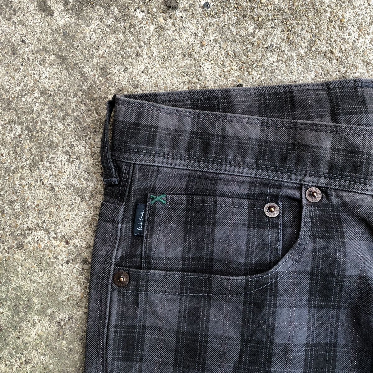 Paul Smith × Vintage Vintage Paul Smith Checkerd Golf Outdoor Casual Pants Size US 34 / EU 50 - 11 Thumbnail