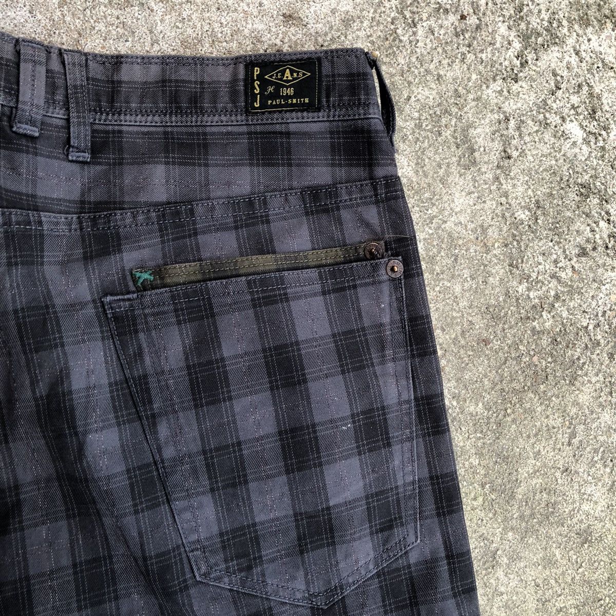 Paul Smith × Vintage Vintage Paul Smith Checkerd Golf Outdoor Casual Pants Size US 34 / EU 50 - 9 Thumbnail