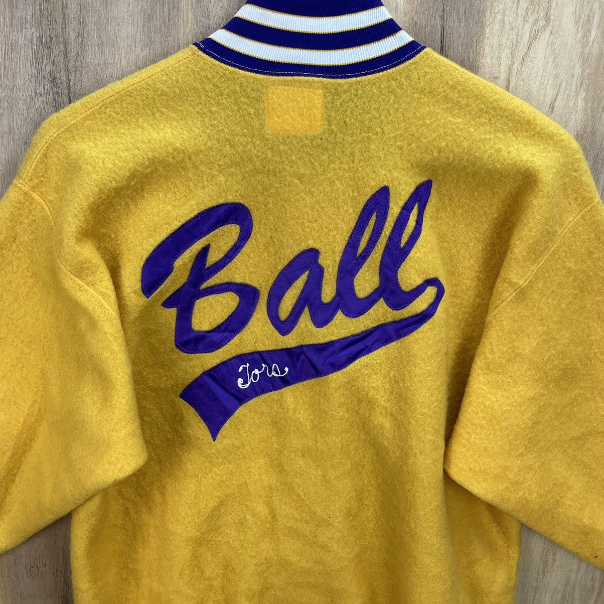 Champion Rare Vintage Champion Ball Fleece Bomber Jacket Size US M / EU 48-50 / 2 - 3 Thumbnail