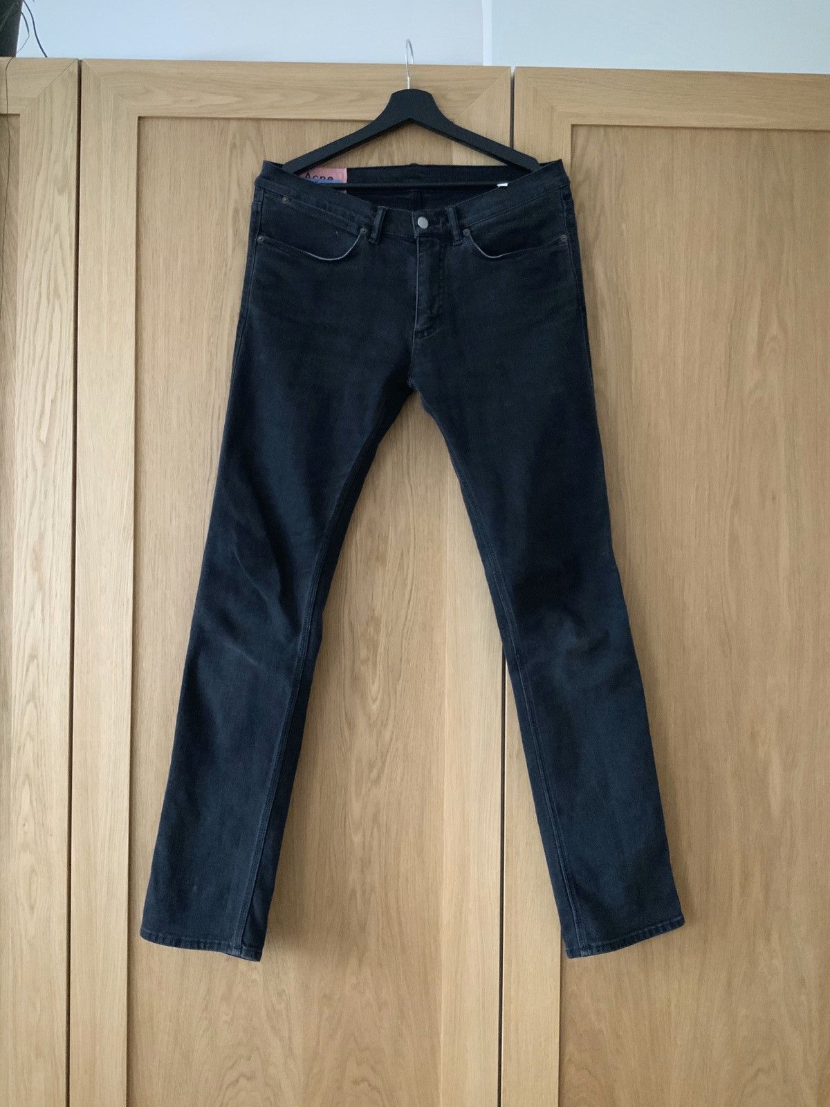 Acne Studios Bla konst Max Used Blk PSS18 32/32 size