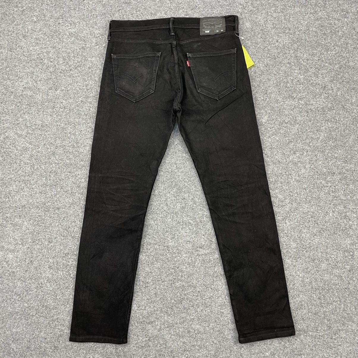 Levi's × Vintage Vintage Levi's 508 Super Black-wc023 Size US 33 - 1 Thumbnail