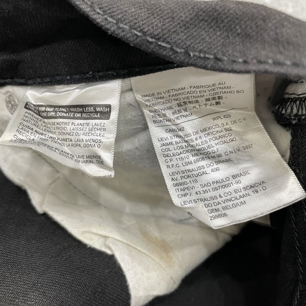 Levi's × Vintage Vintage Levi's 508 Super Black-wc023 Size US 33 - 5 Thumbnail