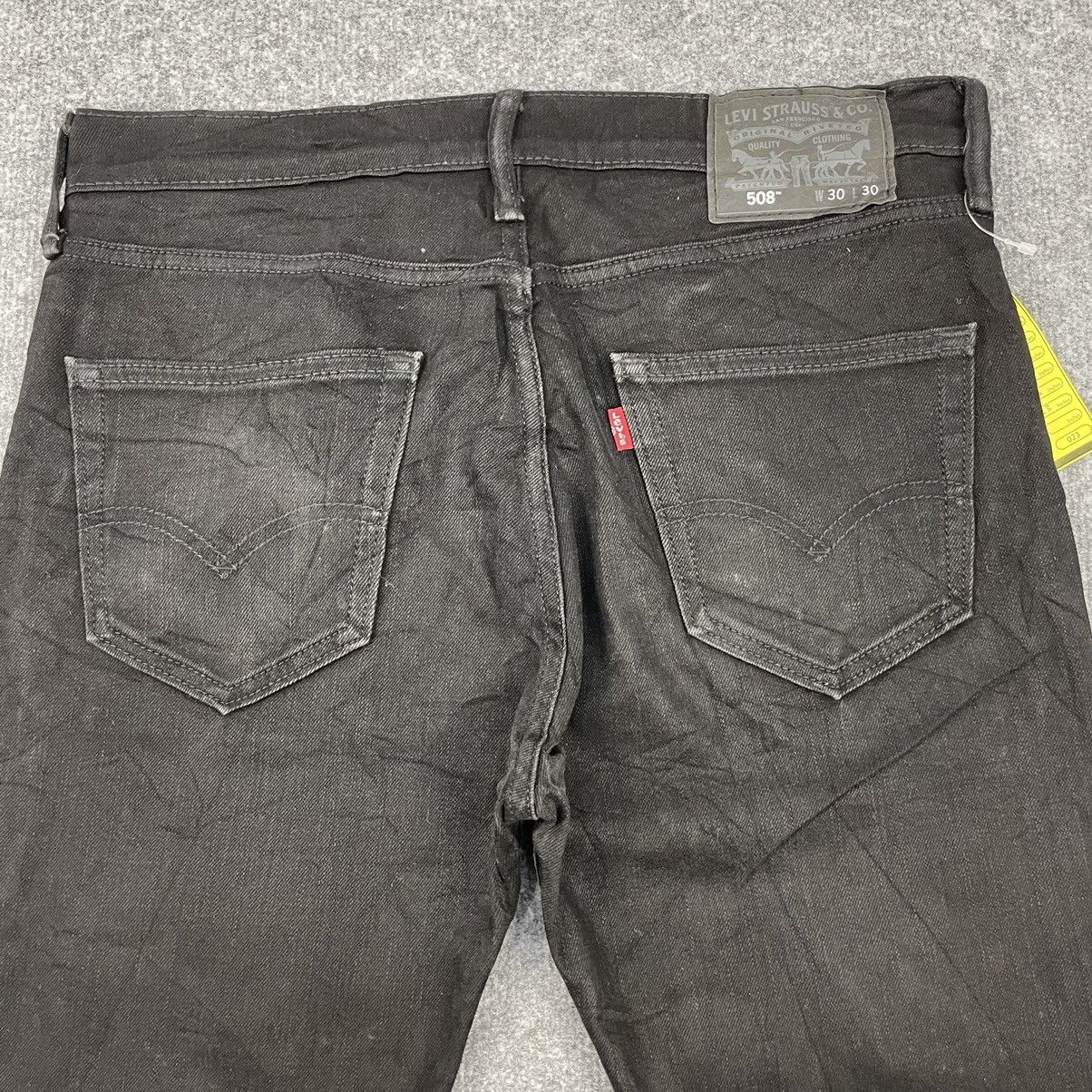 Levi's × Vintage Vintage Levi's 508 Super Black-wc023 Size US 33 - 7 Thumbnail