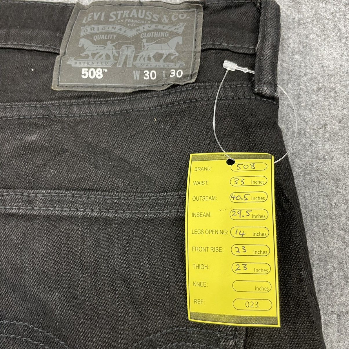Levi's × Vintage Vintage Levi's 508 Super Black-wc023 Size US 33 - 8 Thumbnail