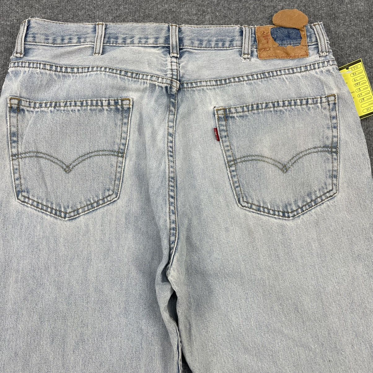 Levi's × Vintage Vintage Levi's 550 Light Wash Jeans Size US 36 / EU 52 - 12 Thumbnail