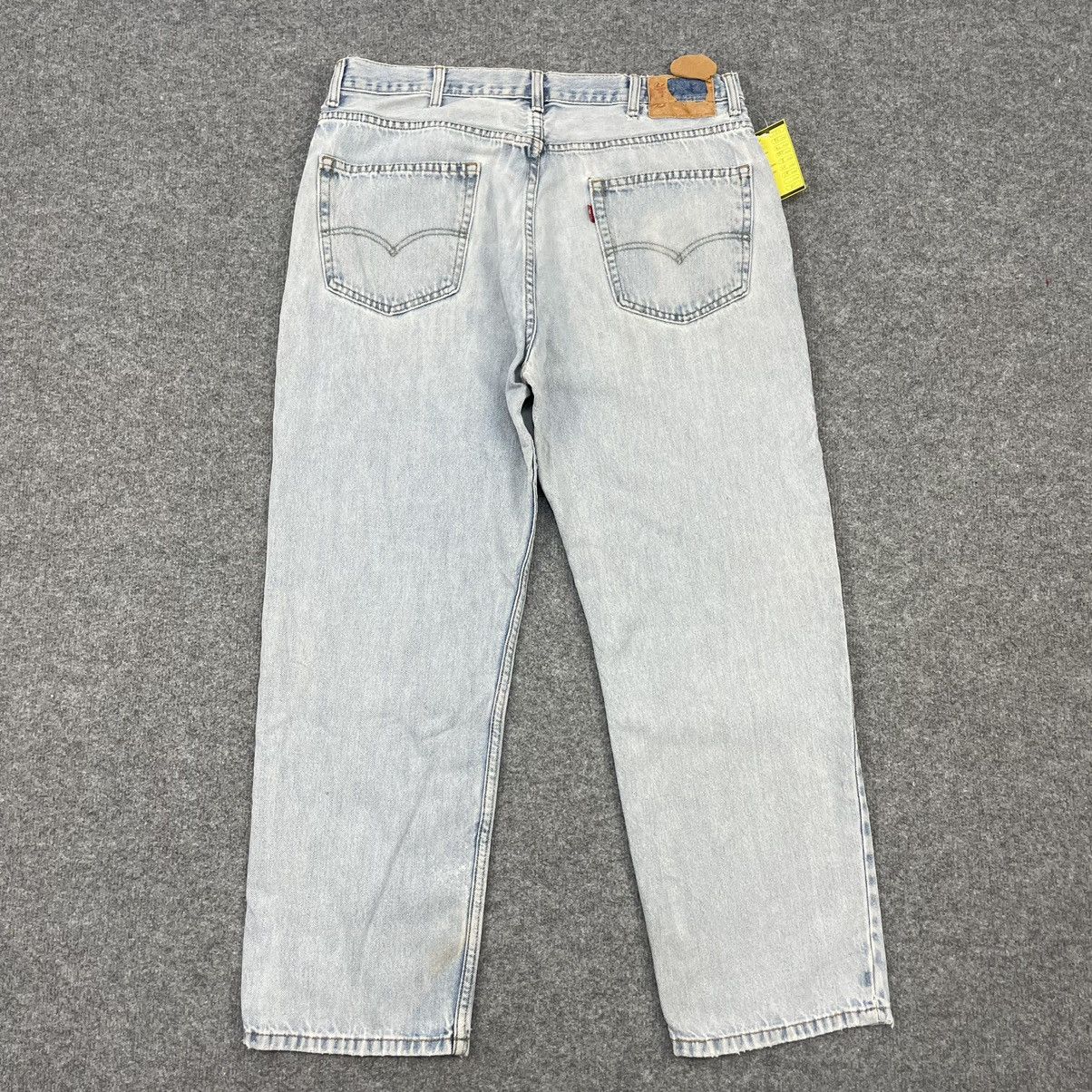 Levi's × Vintage Vintage Levi's 550 Light Wash Jeans Size US 36 / EU 52 - 2 Thumbnail