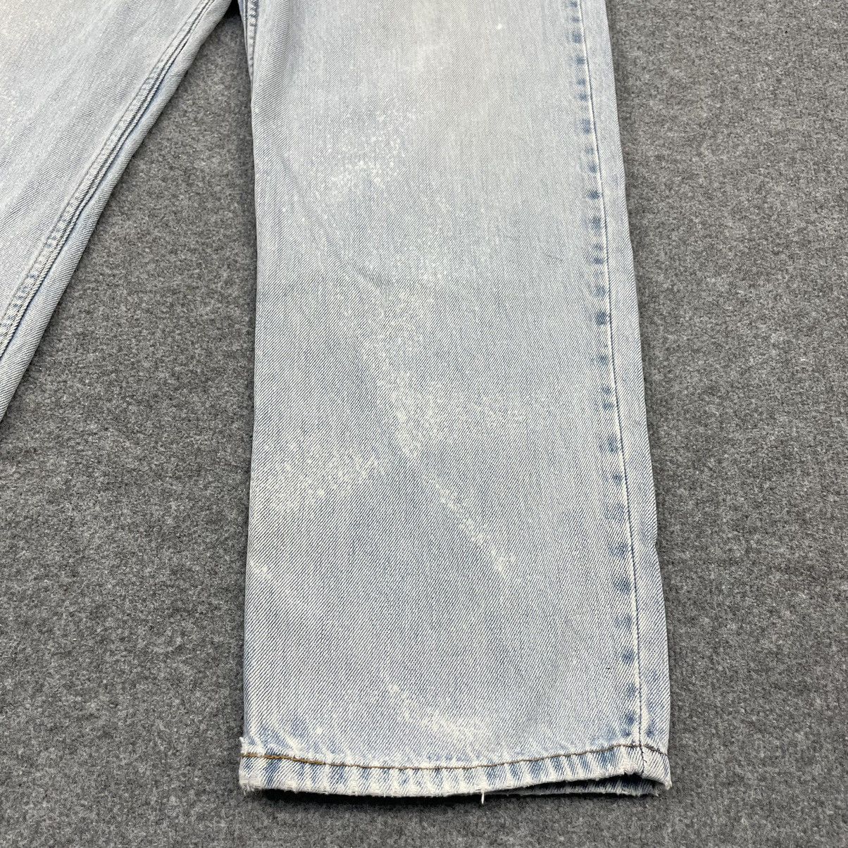 Levi's × Vintage Vintage Levi's 550 Light Wash Jeans Size US 36 / EU 52 - 4 Thumbnail