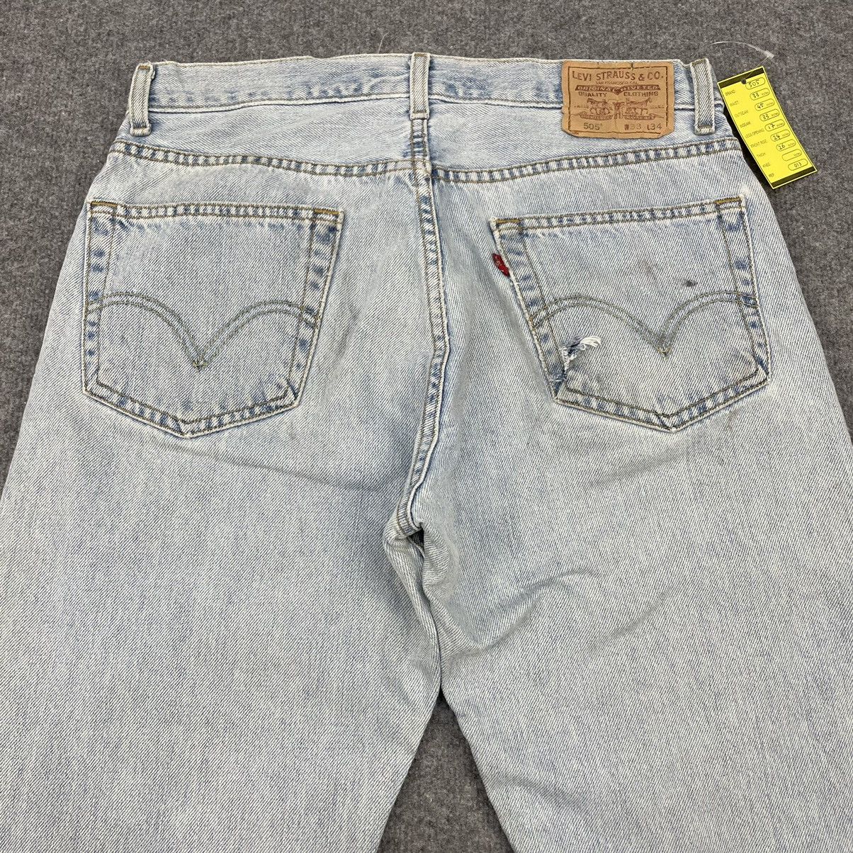 Levi's × Vintage Vintage Levi's 505 Light Wash Jeans -wc013 Size US 33 - 8 Thumbnail