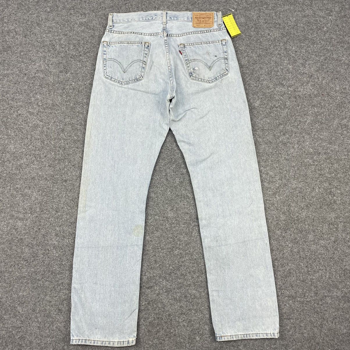 Levi's × Vintage Vintage Levi's 505 Light Wash Jeans -wc013 Size US 33 - 2 Thumbnail