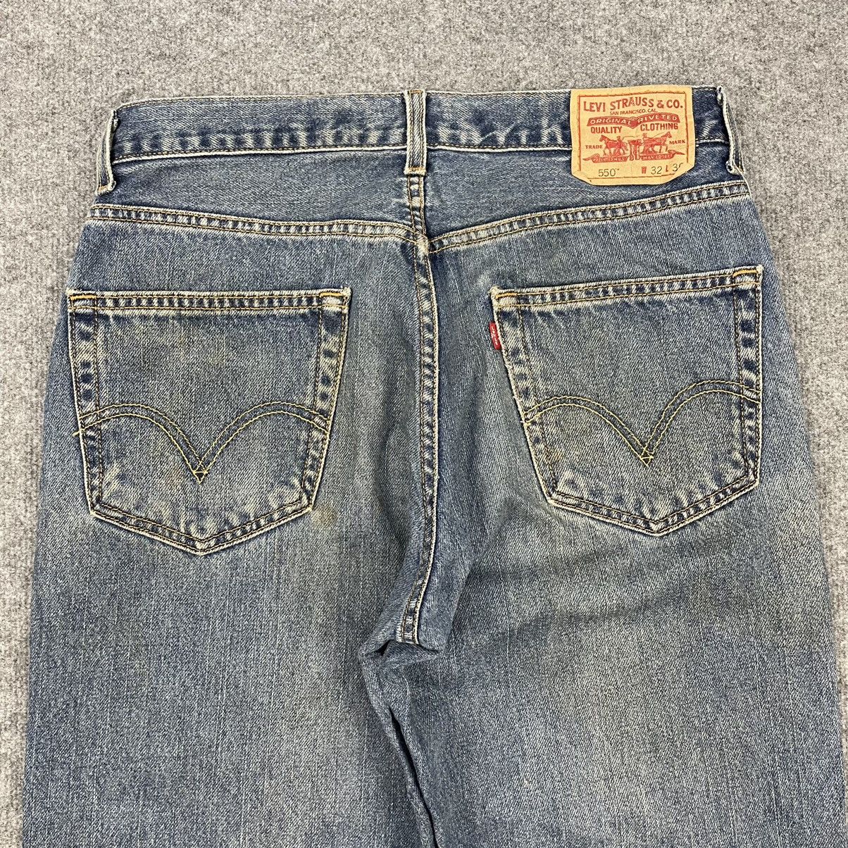 Levi's × Vintage Vintage Levi's 550 Distressed Relaxed Fit -wc041 Size US 32 / EU 48 - 11 Thumbnail
