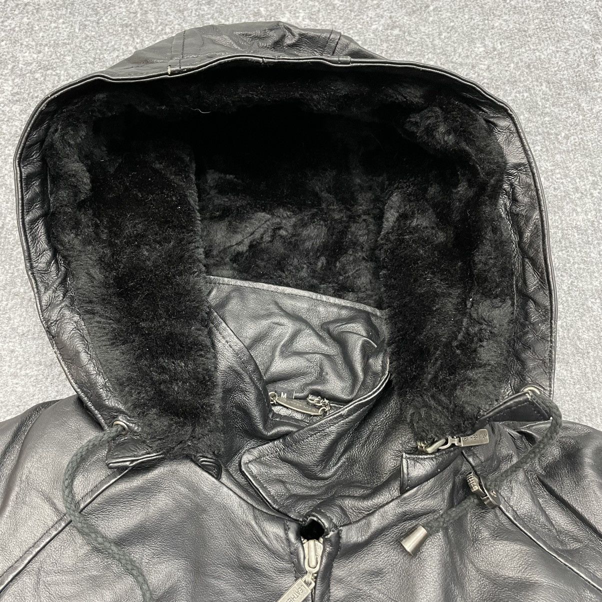 Japanese Brand Vintage Leatherman Hoodie Sherpa Jacket Size US M / EU 48-50 / 2 - 12 Thumbnail