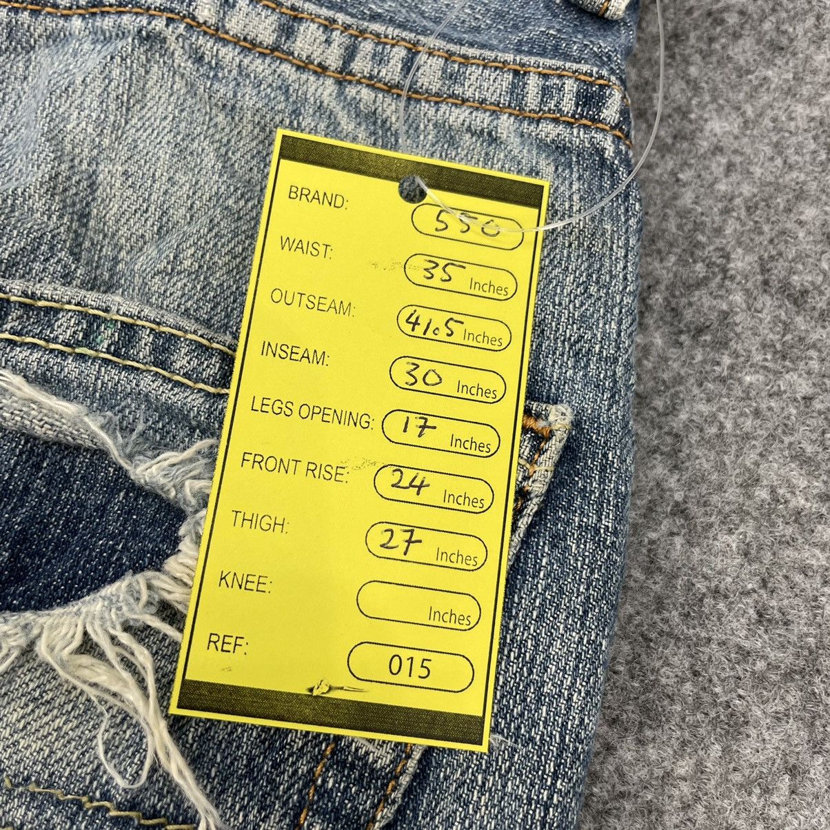 Levi's × Vintage Vintage Levi's 550 Distressed Faded Jeans -wc015 Size US 35 - 11 Thumbnail