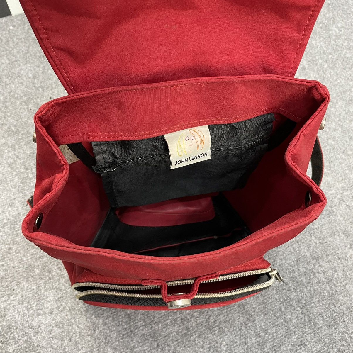 Vintage Vintage John Lennon Backpack Size ONE SIZE - 15 Thumbnail