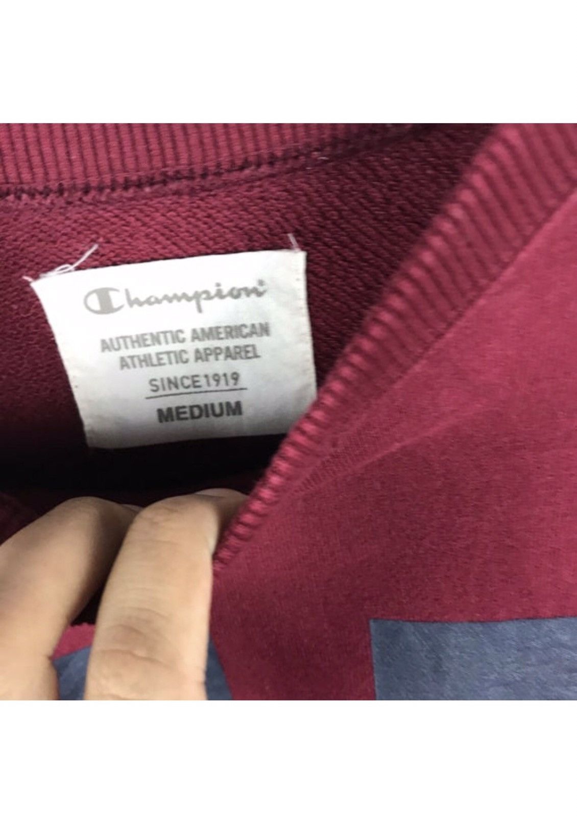 Champion Vintage Champion Sweatshirt Medium Size 90s Dope Streetwear Size US M / EU 48-50 / 2 - 3 Thumbnail