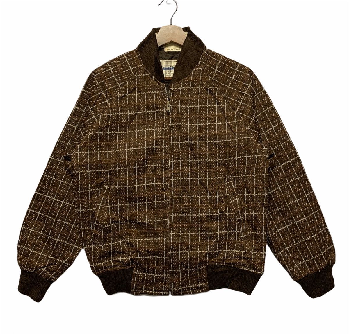 Vintage Vintage Hunting Jack Checker Board Zipper Jacket Size US M / EU 48-50 / 2 - 2 Thumbnail