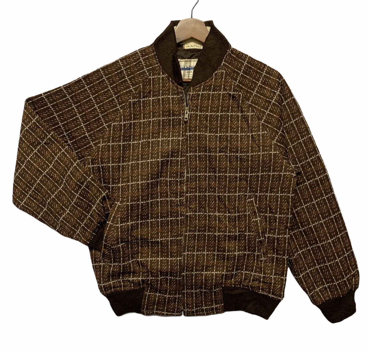 Vintage Vintage Hunting Jack Checker Board Zipper Jacket Size US M / EU 48-50 / 2 - 1 Thumbnail