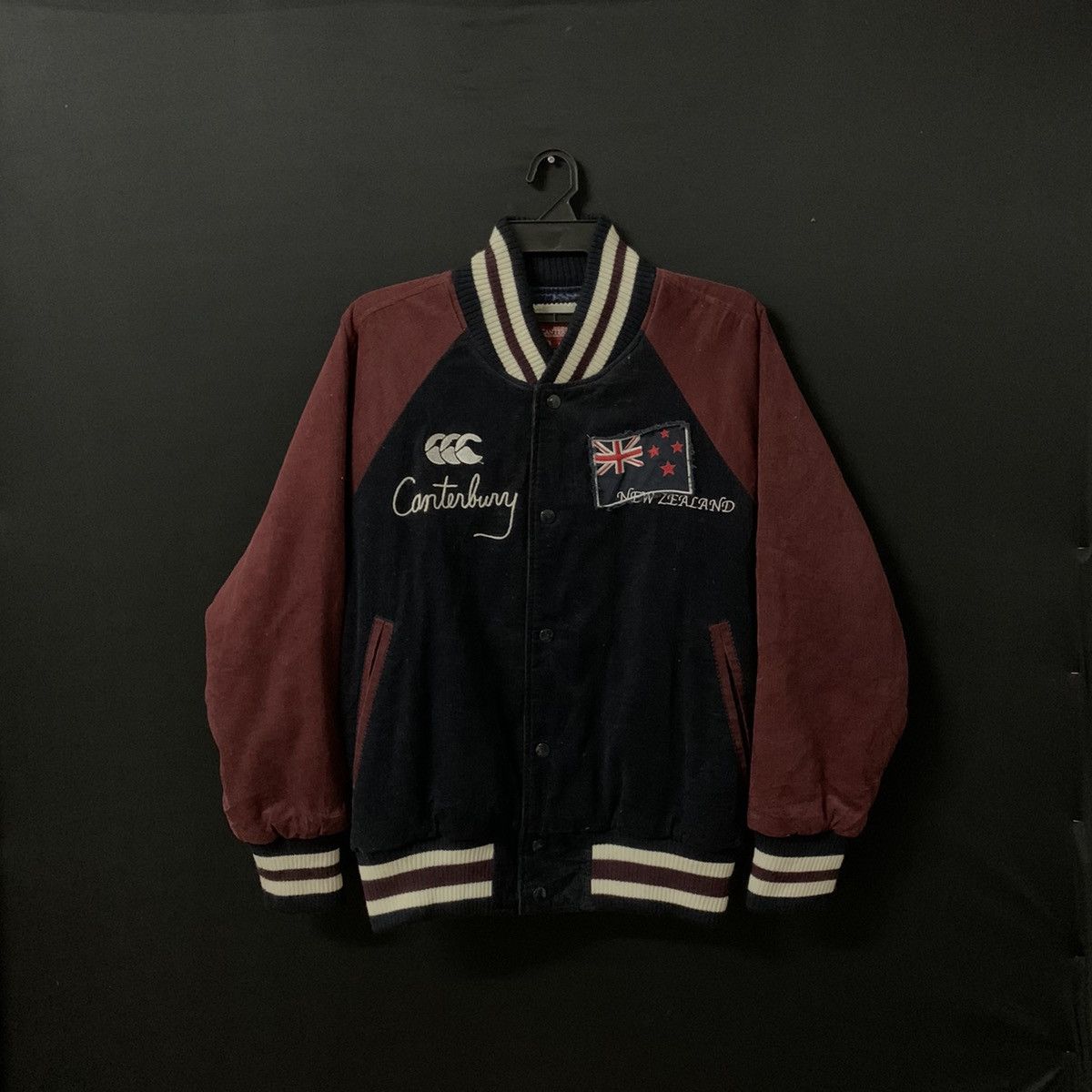 Canterbury of New Zealand × Vintage Vintage Canterburry Of New Zealand Embroidery VarsityJacket Size US M / EU 48-50 / 2 - 1 Thumbnail