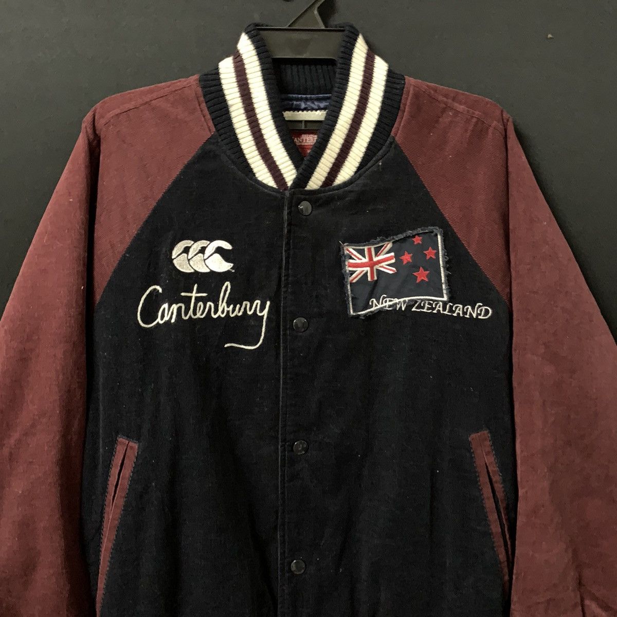 Canterbury of New Zealand × Vintage Vintage Canterburry Of New Zealand Embroidery VarsityJacket Size US M / EU 48-50 / 2 - 2 Thumbnail