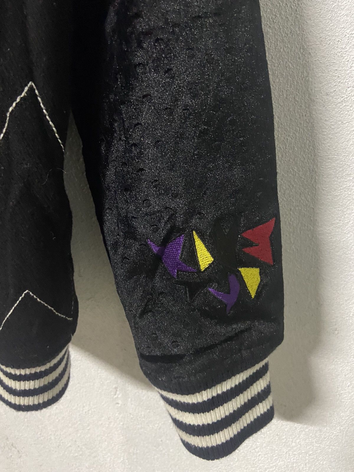 Japanese Brand × KIKS TYO Kiks. Tyo Idol Nike Jordan For Sneakernuts Varsity Jacket Size US L / EU 52-54 / 3 - 3 Thumbnail