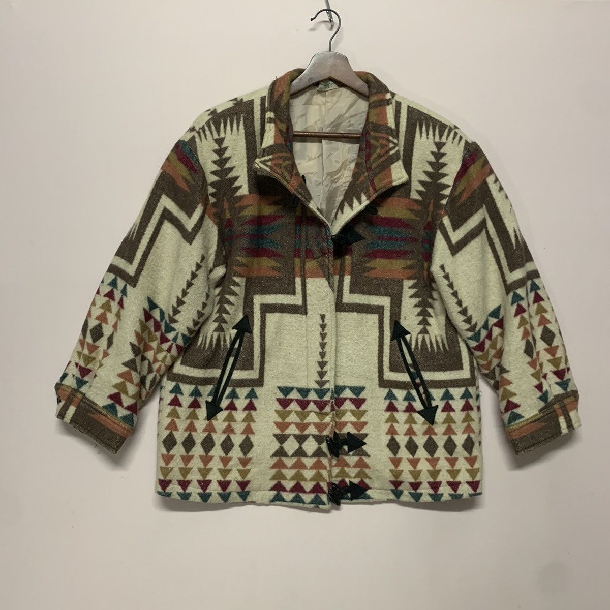 Japanese Brand × Native Juri Shoritsu Aztec Navajo Design Native Jacket & Coat Size US M / EU 48-50 / 2 - 4 Thumbnail