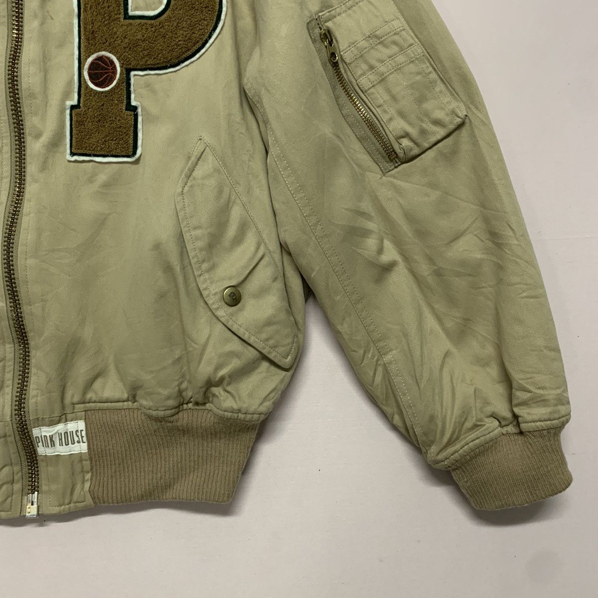 Japanese Brand × Pink House Vintage Pink House Designer Zip Ups Jacket Size US M / EU 48-50 / 2 - 8 Thumbnail