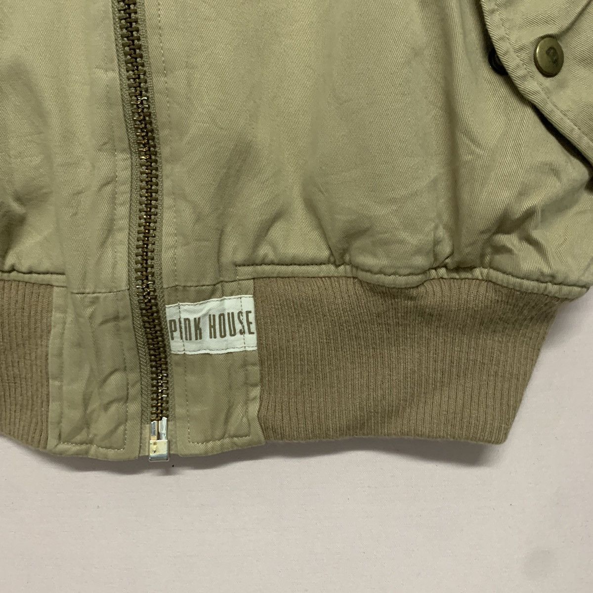 Japanese Brand × Pink House Vintage Pink House Designer Zip Ups Jacket Size US M / EU 48-50 / 2 - 9 Thumbnail