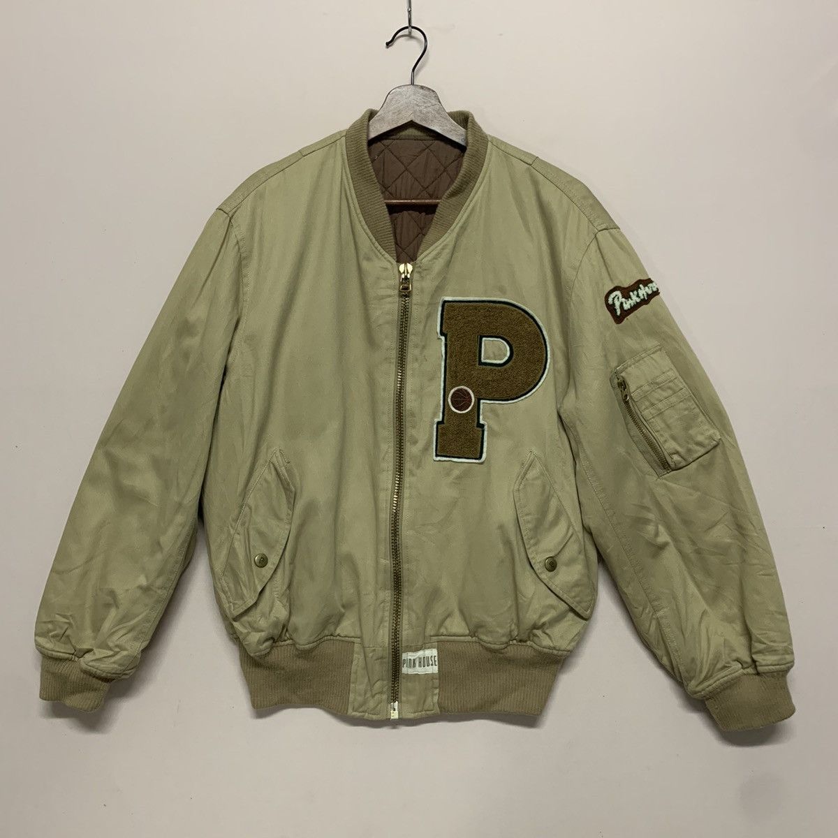 Japanese Brand × Pink House Vintage Pink House Designer Zip Ups Jacket Size US M / EU 48-50 / 2 - 3 Thumbnail