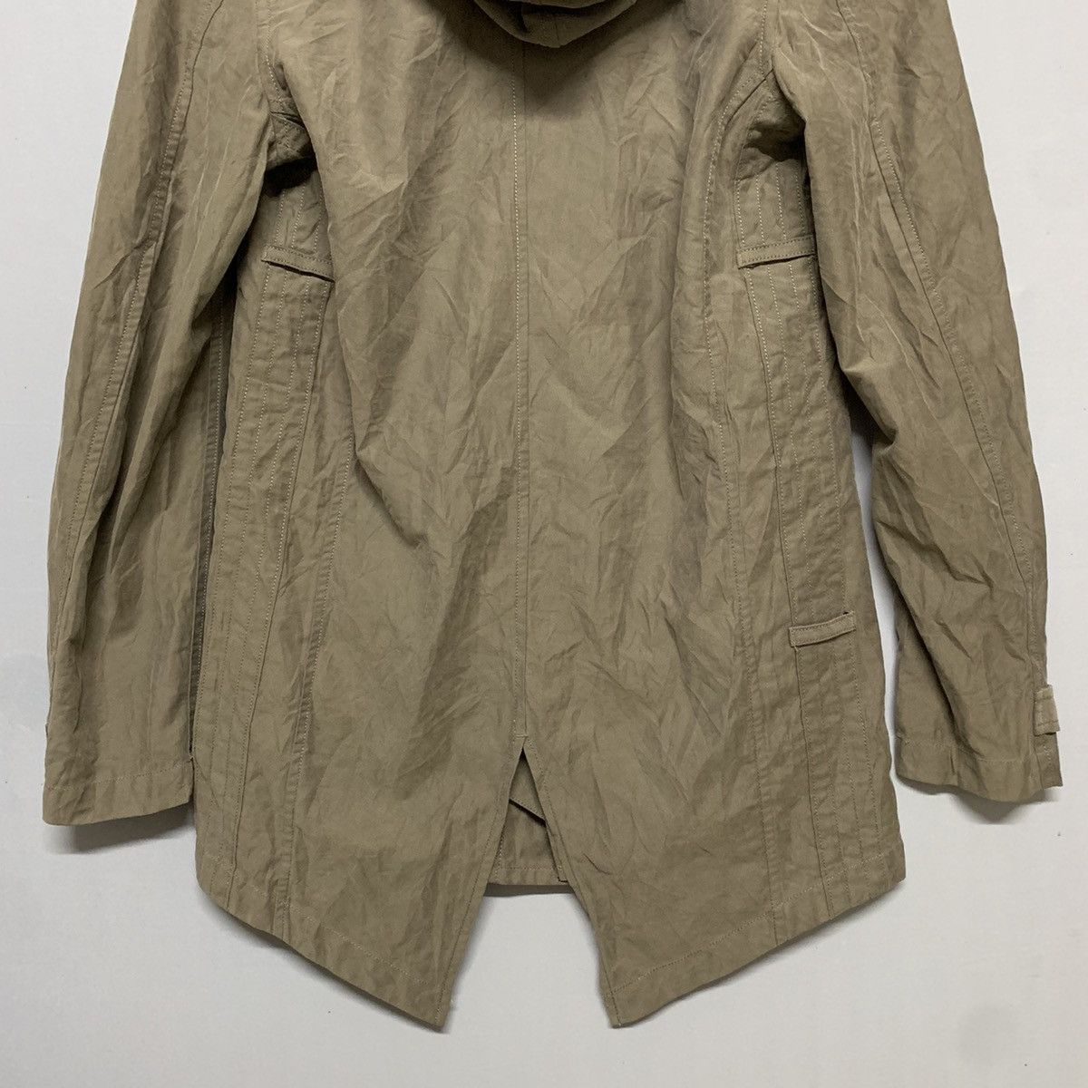 Beams Plus × Japanese Brand Beams Made in Japan Unique Design Pocket Hoodie RARE Jacket Size US M / EU 48-50 / 2 - 8 Thumbnail