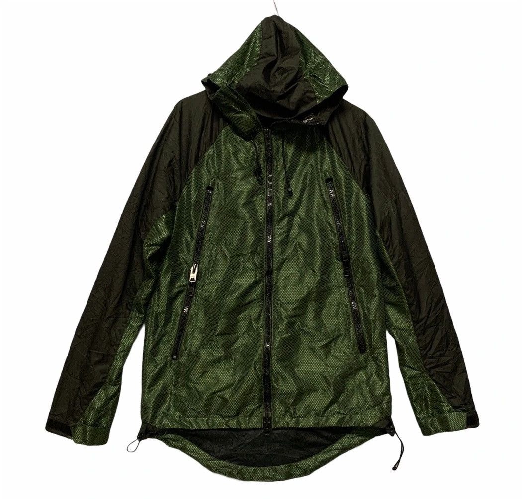 Vintage × narifuri Vintage Narifuri Windbreaker Hoodie RARE Zip Ups Jacket Size US M / EU 48-50 / 2 - 1 Thumbnail