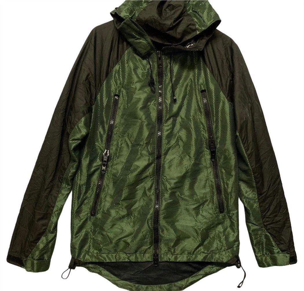 Vintage × narifuri Vintage Narifuri Windbreaker Hoodie RARE Zip Ups Jacket Size US M / EU 48-50 / 2 - 2 Thumbnail