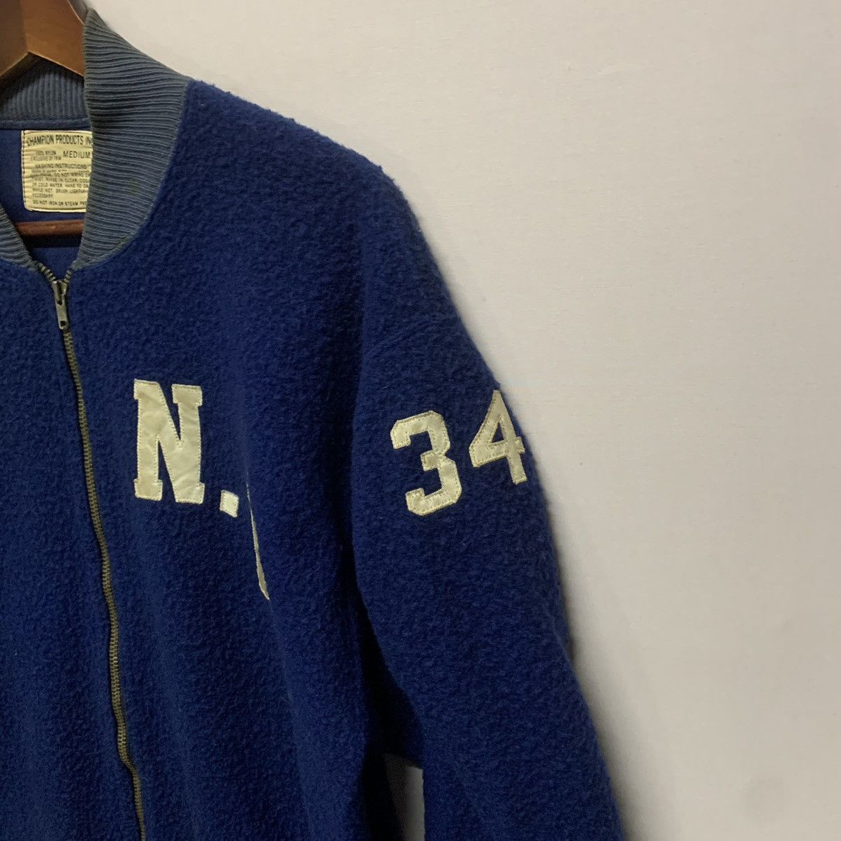 Champion × Vintage 🔥RARE🔥 80s Vintage Champion Zipper Jacket Medium Size Size US M / EU 48-50 / 2 - 4 Thumbnail
