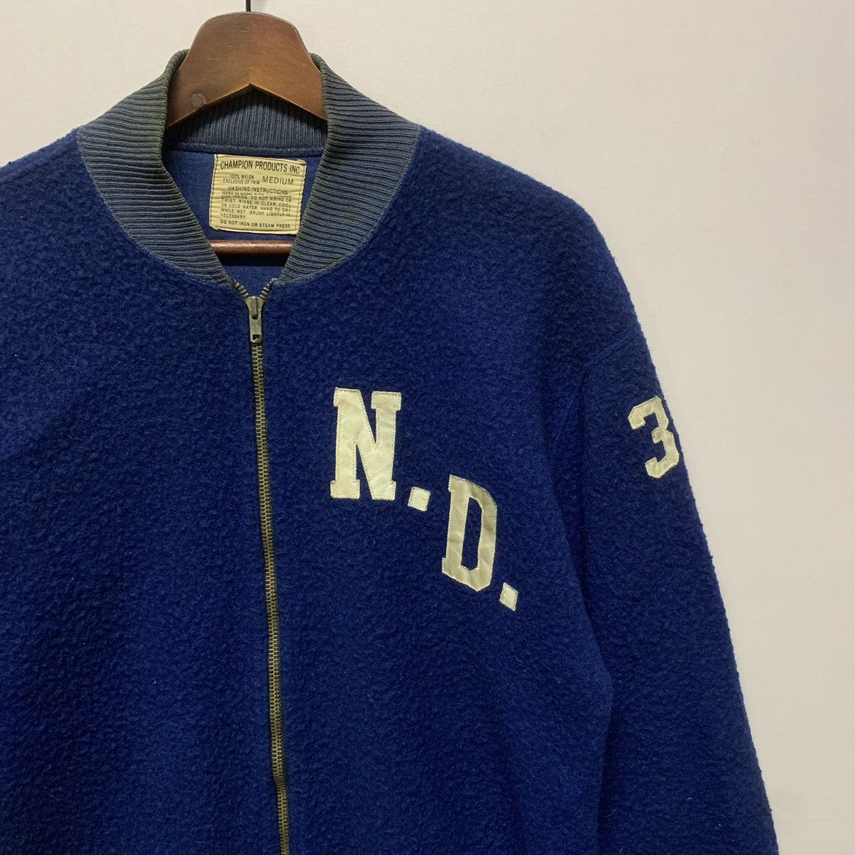 Champion × Vintage 🔥RARE🔥 80s Vintage Champion Zipper Jacket Medium Size Size US M / EU 48-50 / 2 - 3 Thumbnail